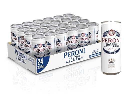 IDEALE CON: Peroni Nastro Azzurro con Mais Nostrano è la birra ideale per accompagnare pizza, antipasti e fritture, pesce alla griglia o formaggi freschi