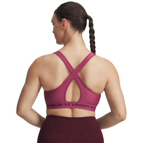 Image of Under Armour Women's Crossback Mid Impact Sports Bra