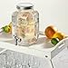 KADAX Dispensador de bebidas de cristal de 4 l con inserto Imagen de KADAX Dispensador de bebidas de cristal de 4 l con inserto