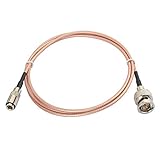 Bingfu Cable Vedio SDI DIN 1.0/2.3 a BNC 75 Ohmios 1 m para HD SDI 3G SDI Cámara Grabadora de Vedio Centro Puerta Audio Monitor Asistencia Enrutador de Difusión Convertidor Sincronizador Cuadros