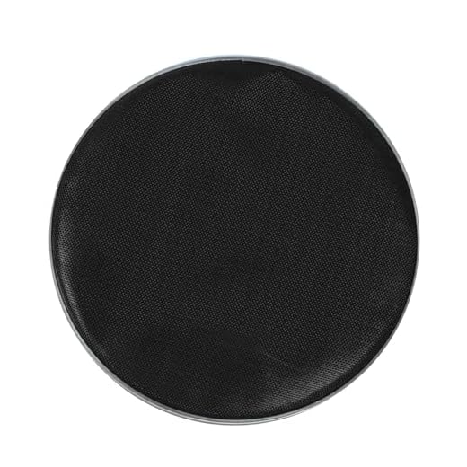 rockible Tambor de bajo de malla, silenciadores de repuesto de parche silencioso, piezas musicales, almohadilla de tambor de bajo volumen, silenciosa para, 8 pulgadas