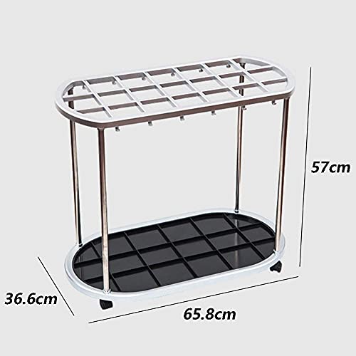 Porte-parapluie moderne pour enfiler les espaces sans mouiller le sol