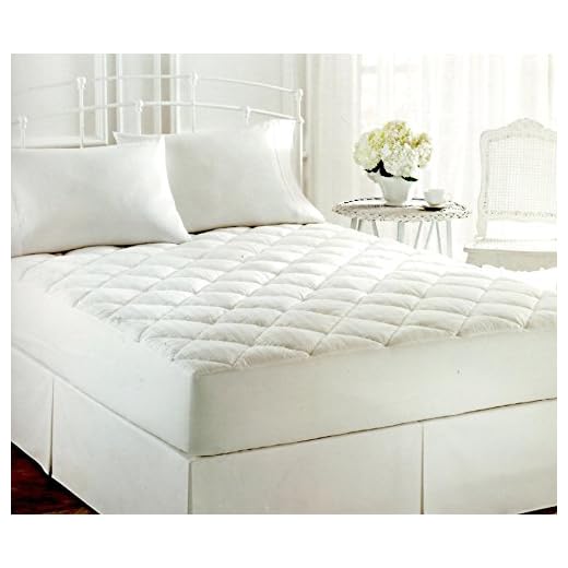 Lauren by Ralph Lauren Bronze Comfort White Luxloft KING Mattress Pad