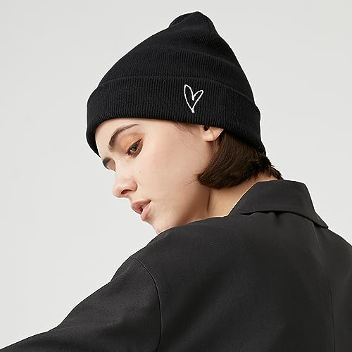 Image of Cool Graphic Beanie for Men and Women - Black