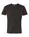 Bella 3125 Mens Triblend Short Sleeve Henley - Charcoal-Black Triblend, Large