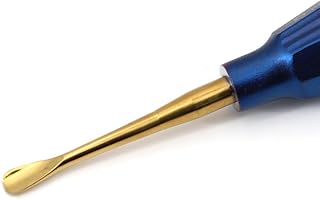 GLux Luxating Color Coated Titanium, 6mm Blue