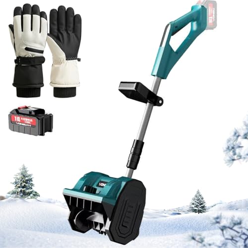 Souffleuse à neige sans fil à direction réglable pour un déblaiement précis