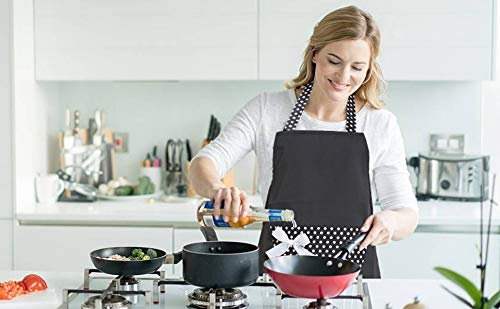 Hanerdun Ladies Apron With Pocket Vintage Kitchen Apron For Women Cooking Apron Gift Idea #TOP4