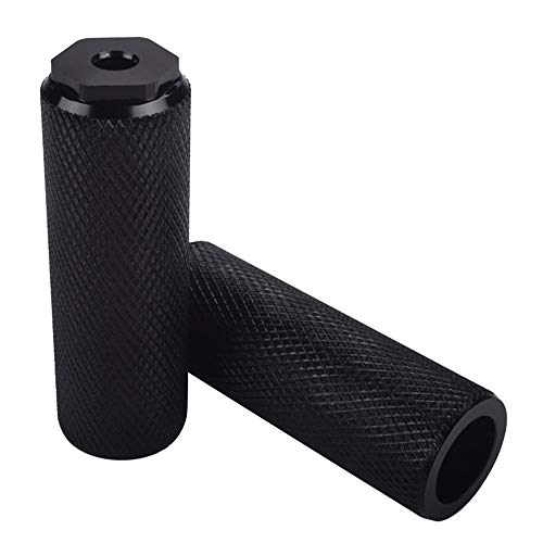 Bike Pegs, BMX Pegs Alliage D'Aluminium AntidéRapante Pegs Cale-Pieds de VéLo Repose-Pieds Cylindriques pour VéLos Cover
