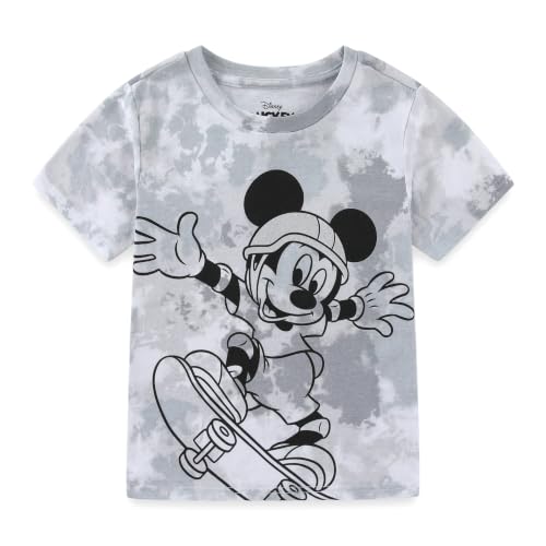 Image of Disney Mickey Mouse Boys Short Sleeve T-Shirt for Infant Toddler Big Kids