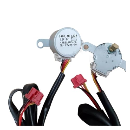Accesorios, compatibles con LG, aire acondicionado, hoja oscilante, guía de aire, Motor de progreso síncrono 24BYJ48-543W DC12V
