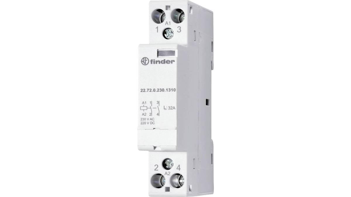 Finder 22.72.0.230.1310 - Protezione per l'installazione 2 chiudi-chiudi-230 V, 1 pezzo