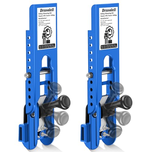 Drusolell Siding Tools - Compatible with 5/16-Inch Fiber Cement & Lap Siding, Installation Kit with...