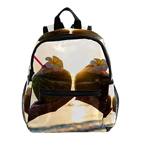 Sac à dos pour garçons et filles motif carte du monde multicolore de 30,5 cm