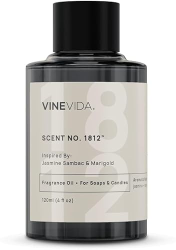 Miniatura 391 de VINEVIDA Aceite aromático n.º 4800 inspirado en un millón de hombres para fabricación de velas y jabón, fabricado en Estados Unidos