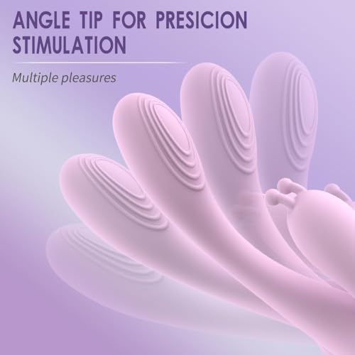 Image of Body Electric Massager for Pain Relief, Personal Body Massager, Stress Relaxation Waterproof, Flexible, Medical Grade Silicone, 30 Speeds