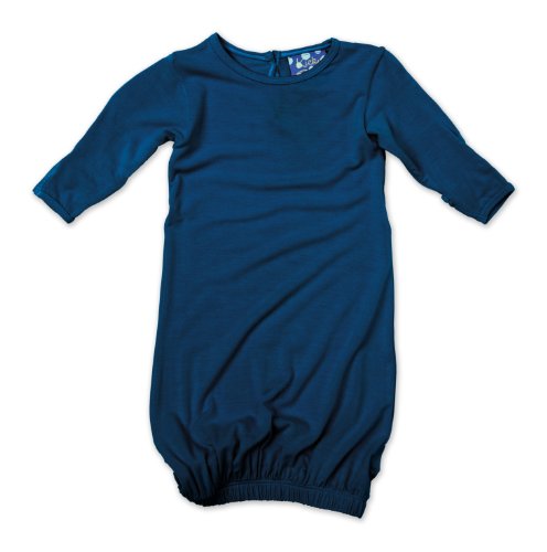 KicKee Pants Newborn Layette Gown Sleeper, Twilight-0-3 Months