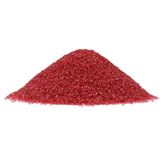 NW Wholesaler - 1 lb Bright Fine Floral Sand for Vases, Planters and Pots, Terrariums, Aquariums, Fairy Garden, and Arts & Crafts (Dark Red)