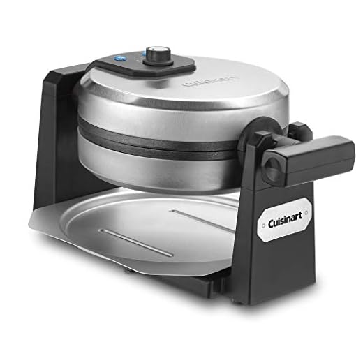 Cuisinart WAF-F10 Belgian Waffle Maker, Stainless Steel