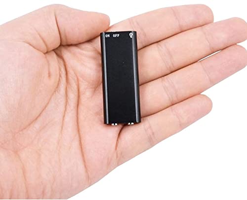 Image of 8GB New Mini Pocket Voice Recorder 8GB Professional Sound Recorder Digital Audio Mini Dictaphone + MP3 Player + USB Flash Drive (8 GB Voice Recorder)