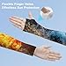 LGHKLVXPZE Outdoor Sports Arm Sleeves, Unisex Comfy Sun Protection Sports Sleeves, Women Men Fashion Sleeve Covers for Outdoors Activities, Ice Water Blue Fire Flame, (M)