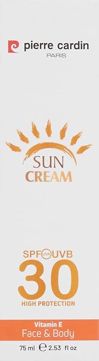 Pierre Cardin Koruyucu Güneş Kremi 30 SPF Yüksek Koruma (75 ml)