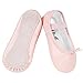 Stelle Ballet Shoes for Girls Toddler Dance Slippers PU Leather Boys Ballerina Shoes for Toddler/Little Kid/Big Kid/Women(Ballet Pink,7MT)