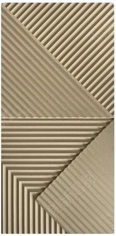 3D Fishbone Texture Wall Panels - Waterproof, Flame Retardant, Lightweight PU Bricks for Easy Interior & Outdoor Decor - 2PCS Black-B, Stylish Wall Art