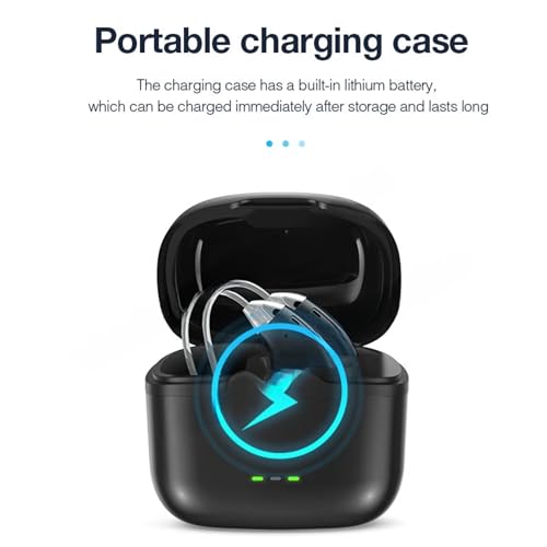 Image of Aika AK-6318 16-Channel Advance AI Technology Rechargeable BTE Hearing Aid for All Ages with Active Noise Cancellation, Multiple Mode- Elevate Your Hearing Experience (For Both Ear, Blue Color)