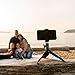 PEDCO Ultrapod 3 Lightweight Travel Tripod for Camera and Phone, Black