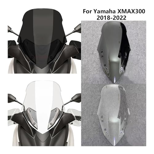 Déflecteur vent pare-brise XMAX300 en finition premium pour Xmax 300 2018-2022