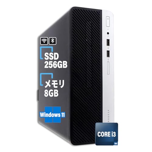 ??????? ?????????? ProDesk 400 G5 SFF/?8?? Core i3-8100/??? 8GB/?? SSD 256GB Windows11&Ms Office2019/WiFi Bluetooth/DVD????/Type