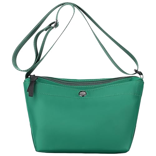 FAVORTALK Leichte Nylon Grüne Handtaschen Wasserdicht – Crossbody Tasche Grün Schultertasche Mehrere Taschen Messenger Bag Frauen Große Kapazität Umhängetasche – B39716