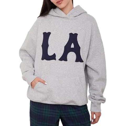 PacSun Women's LA Hoodie - Gray size Small Cover