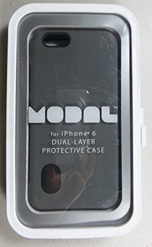 Modal - Hard Shell Case for AppleÃ‚® IphoneÃ‚® 6 - Gray/Black
