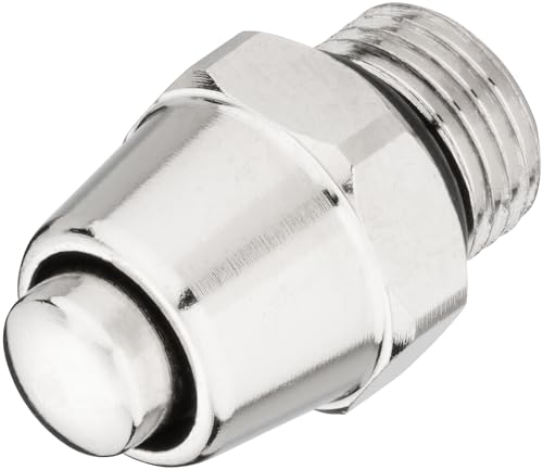 HAZET Düsen-Satz 9040-43/5, 5-teilig, 1/8 Zoll, für Ausblaspistole 9040-4 und 9040LG-3/2, inkl. langer und kurzer Gummidüse, Flächendüse und Metalldüsen