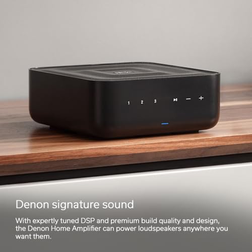 Denon Home Amplifier (100W x 2), Compact Stereo Amplifier with HEOS Built-in, High-Res Audio, Dolby Digital Plus Decoding, Wireless Music Streaming via Wi-Fi, AirPlay 2, and Bluetooth by DENON - Image 2