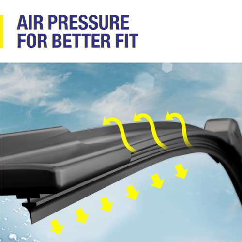 Image of 3 Wipers 22 inch /22 inch /11 inch Replacement For Ford Expedition 2020 2019 2018 (Set of 3), 22 Inch+22 Inch Windshield Wiper Blades with 11 Inch Rear Wiper Blade-Original Factory Quality