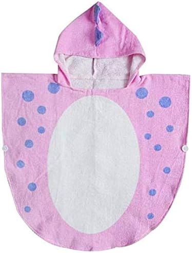 Birsppy Baby Towel - Children Bath Towel Robe Kids Hooded Beach Swimming Poncho Dinosaur Pattern,Baby Girl Robe