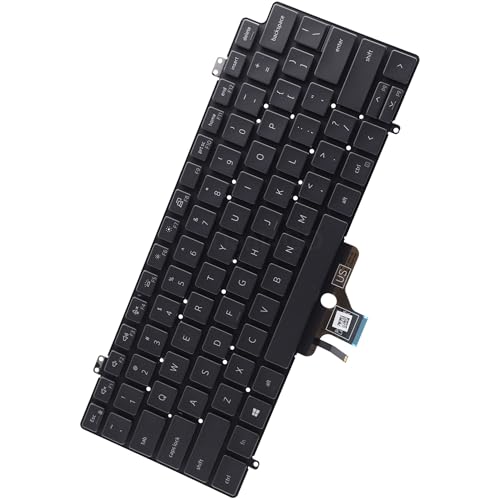 Deal4GO 79�L�[ �o�b�N���C�g�L�[�{�[�h GMM47 0GMM47 PWCJY 0PWCJY �����p Dell Latitude 7410 �܂��� 7410 2-in-1�p