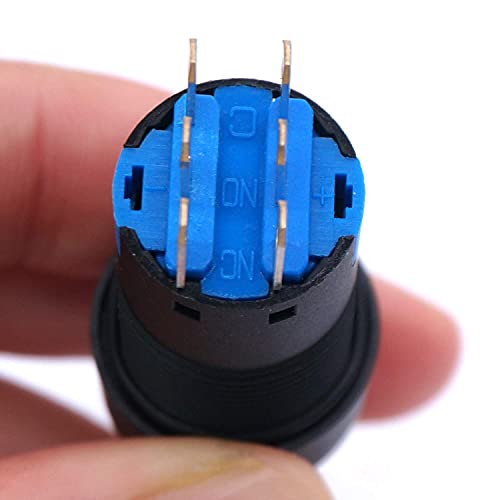 Sélecteur rotatif 250V 5A LA16-20X31 bouton de commande industriel 16mm