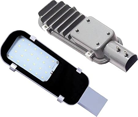 JETVIEW 24W Waterproof Led Street Light Cool White Aluminium Outdoor Light/Industrial Light