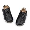 Meckior Toddler Boys Girls Dress Shoes Little Kid Oxford Shoes Wedding Church Dress Shoes PU Leather Lace Up School…