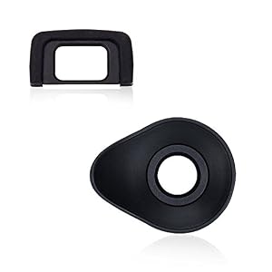 JJC Lot de 2 Œilleton pour Nikon D5600 D3500 D5300 D5200 D5100 D5000 D3400 D3300 D3200 D3100 D3000 remplacer Nikon Dk-25 Œilleton