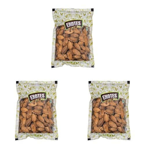 Image of Exotes (kagzi Almonds, 200g) (Pack of 3)