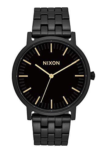 Nixon Armbanduhr Porter All Black / Gold