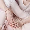 Dainty Gold Bar Bracelet for Women Simple Delicate Thin Cuff Bangle Hook Bracelet 18K Gold Plated Handmade Minimalist Jewelry #3