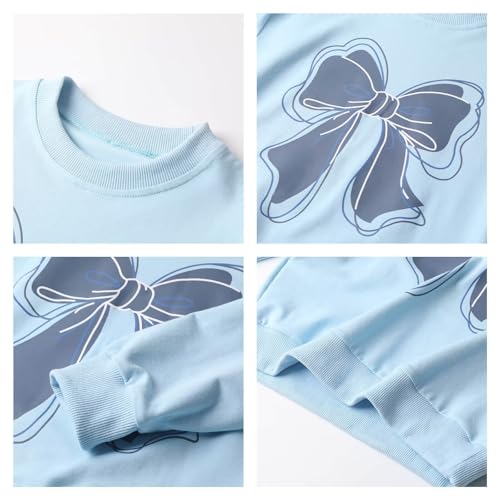 Image of weLaken Unicorn Sweatshirts for Girls Thick Cotton Pullover Tops Fall Winter Children Girls Clothing