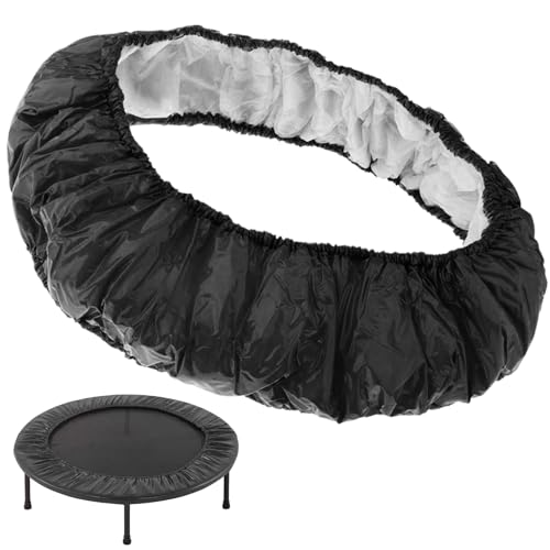 Coussin pour mini trampoline anti-déchirure imperméable avec 6 trous de fixation