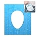 Disposable Toilet Seat Cover - 30 Counts US Size Waterproof Individually Wrapped Portable Travel Toilet Seat Covers for Public Toilets Adults Kids Toddler Potty Training, 3 Packs